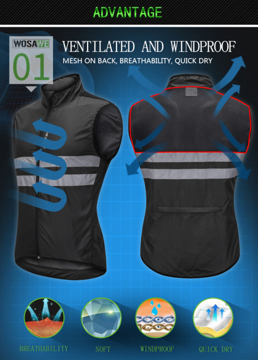 WOSAWE%20New%20Men%20Cycling%20Vest%20Men%20Sleeveless%20Bicycle%20Lightweight%20Vest%20Outdoor%20Windproof%20MTB%20Sports%20Wind%20Vest%20-%20Image%204