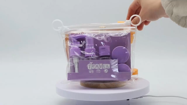 6/4 Pcs Girls Traveling Kit Makeup Box | Travel Bag Organizer & Storage Bag for Cosmetics | Makeup Kit with Bottles, Cream Containers & Spray Bottle | Zipper Travel Bag Traveling Kit for Girls, Makeup & Toiletry Organizer