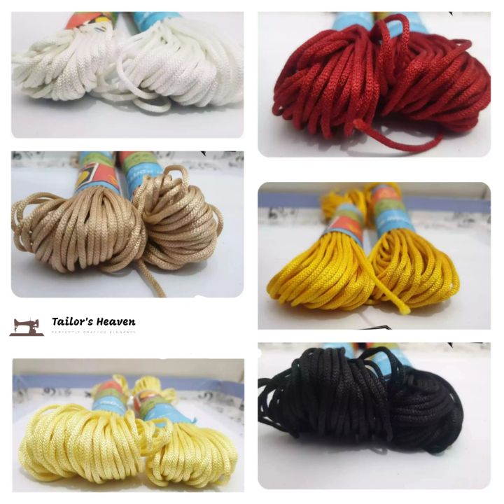 2pcs silk zari dori 25 yards in a bundle