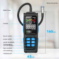 CGD05A Handheld Gas Leak Detector Charging PPM LEL VA Color Screen Gas Analyzer LPG Meter Triple Alarm Natural Gas Leak Meter. 