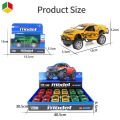 Pull Back Metal Car Toy Set Model Wholesale Cheap 13:2 Scale Open Door  Diecast Toy Car Without music & light. 