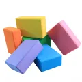 Gym Blocks Foam Brick Training Exercise Fitness Set Tool Yoga Bolster Pillow Cushion Stretching Body Shaping yoga blocks. 