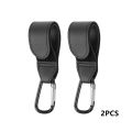 PU 2pcsleather baby bag stroller hook pram rotate 360degree rotatable cart organizer pram hook crochet stroller accessories. 