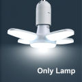 28W Foldable LED Bulb E27 Fan Blade LED Lamp AC 220V 110V Bombilla Lampada Spotlight for Home Ceiling Panel Room Garage Lighting. 