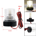 12V LED Navigation Anchor Light 360 Degree All Round For Marine Boat Light Yacht Sailing Lamp Navigation Signal Indicator. 