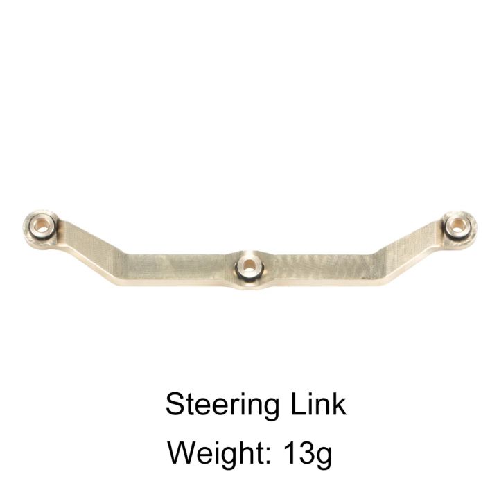 TRX4M%20Axle%20Brass%20Weights%20Steering%20Link%20Blocks%20Knuckle%20Diff%20Cover%20Caster%20Blocks%20for%201/18%20RC%20Crawler%20TRX4-M%20Chassis%20Upgrade%20Parts%20-%20Image%206