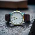 New fashionable stainless kalbor date Movement stylish watches for men's. 