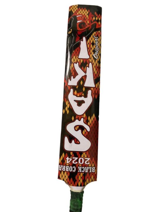 Tap ball Cricket Bat/Saki Cricket Bat/Wooden Handle/long bat/Full Sticker Bat/Saki New Edition Bat/2024 Edition/Tenis Ball Bat/