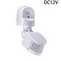 DC12V/AC110-240V Human Infrared Sense PIR Motion Sensor LED Light Switch Motion Detector Corridor Garage Staircase Light Switch. 