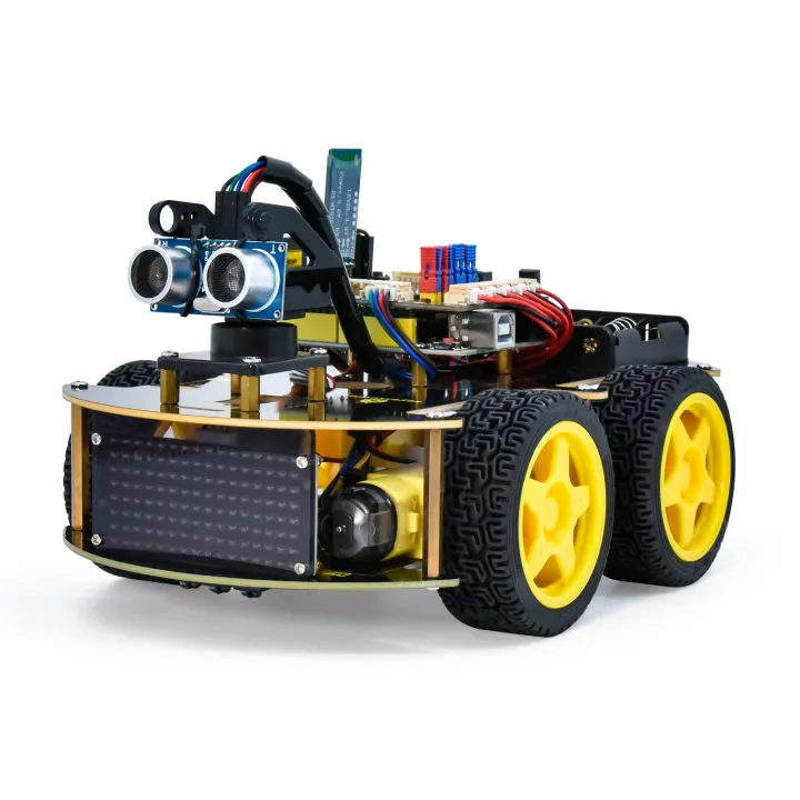 Keyestudio%204WD%20Multi%20BT%20Robot%20Car%20Kit%20V2.0%20W/LED%20Display%20For%20Arduino%20Robot%20Kit%20DIY%20Electronic%20Kit/Programming%20Car%20Kit%20-%20Image%204