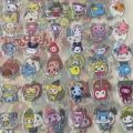 8pcs Japanese anime Tamagotchi Style pixel graph Cut film sticker desktop phone shell decoration Hand account diy accessory toy. 
