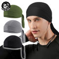 Musion Durag for Men Cycling Pirate Hat Breathable Mesh Pirate Bandana Cap Sweat Absorbent Helmet Inner Head Cover Skull Cap for. 