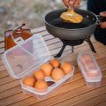 Outdoor Shockproof Egg Box Storage Box, Portable Camping Shatterproof Egg Tray, Home Plastic Protection Box, Travel Shatterproof.