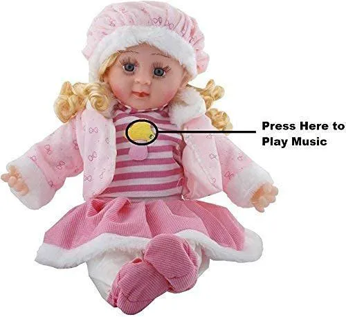 Doll%20Musical%20Rhyming%20Babydoll%20Big%20Stroller%20Dolls,%20Laughing%20Singing%20Soft%20Push%20Stuffed%20Talking%20/Silicone%20Princess%20Indoor%20Outdoor%20-%20Image%203