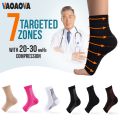1Pair Nano Socks Neuropathy Socks Compression Sleeve For Ankle Swelling Plantar Fasciitis Sprain Neuropathy Nano Brace Women Men. 