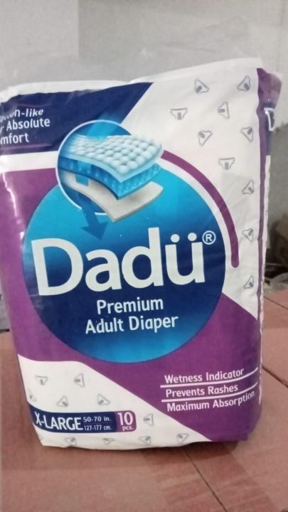Dadu Premium Adult Diaper  XL 10Pcs