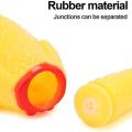 3PCS Funny Cartoon Rubber Screaming Chicken Toy Shrilling Chick Squeeze Sound Toys Kids Adults Stress Relieve Toy. 