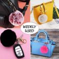 Soft Fluffy Key Chain Hot Selling Best Gift For Girls Women For HandBag Key Rings. 