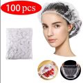 Disposable shower cap Women's waterproof hair mask cap for home bath thickened smoke proof Easy to use without electricity. 