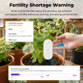 Zigbee 5 in 1 Soil Detector Soil Tester Moisture Temperature Humidity Sunlight Nutrient Fertility Meter Gardening Tool for Z2M. 