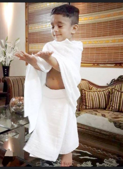 Kids Ihram Children Ehram 2 pieces Towel Cloth Hajj Umrah For Boys