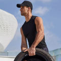 Compression Tank Top Men Gym Shirt Sleeveless Quick Dry Solid Sportswear Male Fitness Bodybuilding Vest Workout Muscle Top. 