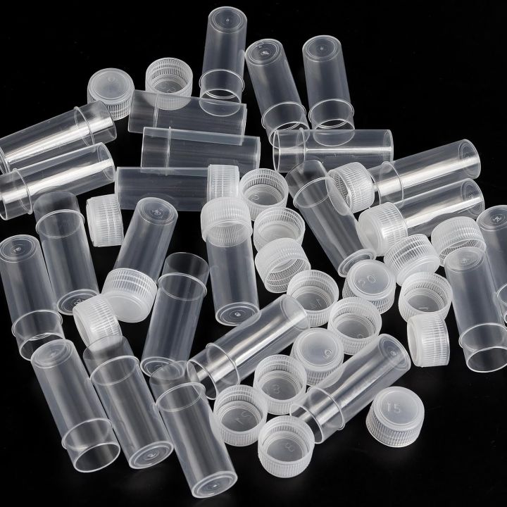 20/100/200Pcs%205ml%20Plastic%20Sample%20Bottle%20Test%20Tube%20Mini%20Bottles,%20Leak%20Proof%20Cap%20Vials,%20Medicine%20Pill%20Capsule,%20Storage%20Containers%20-%20Image%202