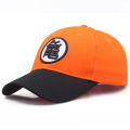 Anime Son Goku Hat Kakarotto Letter Embroidered Baseball Hat Outdoor Sunshade Hat Unisex Adjustable Cotton Duck Tongue Hat.