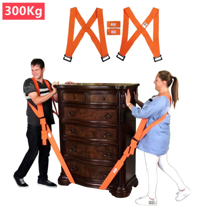 Furniture Moving Carrying Straps Shoulder Forearm Carry Rope Lift Heavy ...