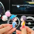 Car Couple Ornaments Car Interior Accessories Cute Kissing Couple Dolls Electric Car Decoration Ornaments Small Home Ornaments. 