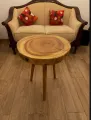 Live Edge Coffee Table (log slice).