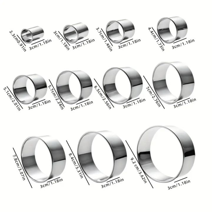 11/12PC%20Stainless%20Steel%20Mousse%20Round%20Cookie%20Biscuit%20Cutters%20DIY%20Dumpling%20Cutter%20Professional%20Pastry%20Baking%20Circle%20Ring%20Molds%20Set%20-%20Image%207