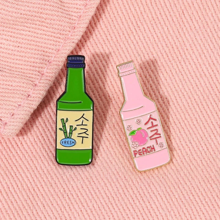 Soju%20Enamel%20Pin%20Brooch%20Wine%20Badge%20Peach%20Fresh%20Pink%20Green%20Bottle%20Lapel%20Pin%20Lovely%20Backpack%20Jewelry%20Accessories%20%20for%20Friends%20-%20Image%207