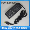 20V 2.25A 45W Laptop Charger Slim Tip AC Adapter ADLX45NCC3A for  ThinkPad X230s X240 X240S X250 X260 X270 T440 T440S. 
