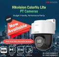 Original Hikvision 6 MP PT Camera, Color White, Two-way Audio Communication, Rotateable, Motion  detection, Alarm system, Colourful Night Vision, HD Result. 