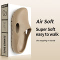 Summer New EVA Cool Slippers for Home Comfort, Anti Slip Fashion, Versatile Couple Wearing Baotou Slippers for Men.