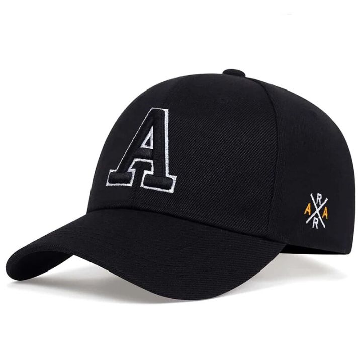 Unisex%20A%20Letter%20Side%20Ar%20Embroidery%20Baseball%20Caps%20Spring%20and%20Autumn%20Outdoor%20Adjustable%20Casual%20Hats%20Sunscreen%20Hat%20-%20Image%203