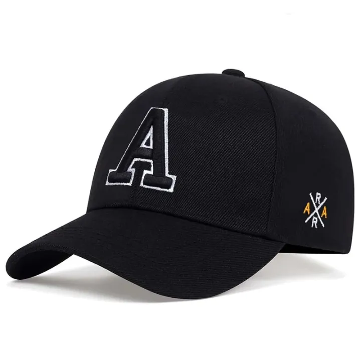 Unisex%20A%20Letter%20Side%20Ar%20Embroidery%20Baseball%20Caps%20Spring%20and%20Autumn%20Outdoor%20Adjustable%20Casual%20Hats%20Sunscreen%20Hat%20-%20Image%203
