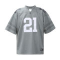 American Oversized #21 Tshirt Short Sleeved Summer Women's Mesh Quick Drying Breathable Rugby Basketball T-shirt Sports Jersey.