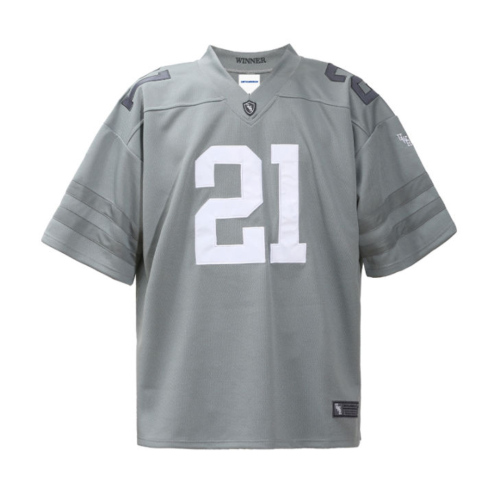 American%20Oversized%20#21%20Tshirt%20Short%20Sleeved%20Summer%20Women's%20Mesh%20Quick%20Drying%20Breathable%20Rugby%20Basketball%20T-shirt%20Sports%20Jersey%20-%20Image%203
