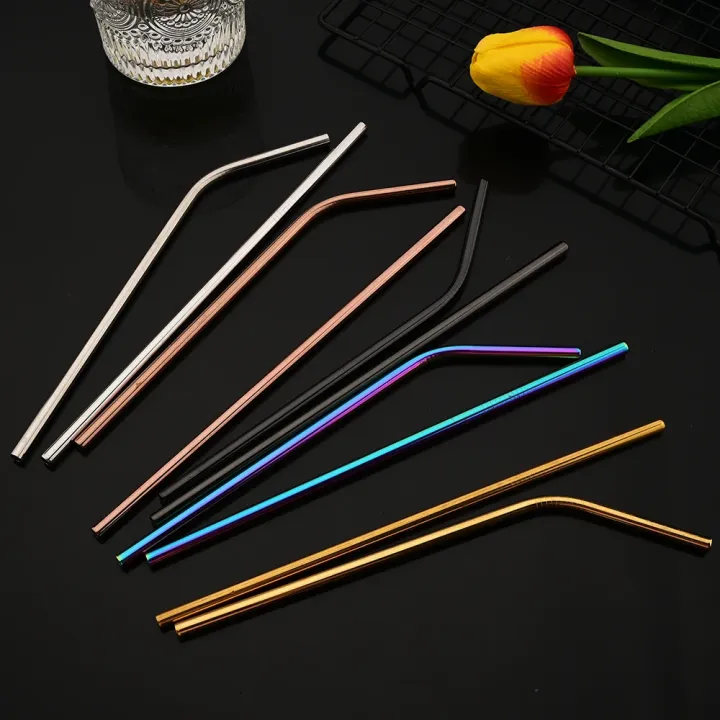 6*215mm%206Pcs%20Eco-friendly%20Reusable%20Metal%20Straws%20Set%20304%20Stainless%20Steel%20Drinking%20Straw%20Cocktail%20Party%20Favor%20Bar%20Accessory%20-%20Image%202