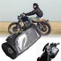 Motorcycle head storage bag Waterproof bag Mobile phone built-in touch screen storage bag electric car front storage Saddle bag. 