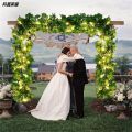 10M/5M/2M Green Leaf Fake Plants String Light Battery Powered Waterproof String Light For Wall House Room Office Birthday Decor home decoration item. 