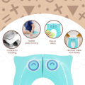 Foldable Travel Toilet Seat Cute Owl Design Portable Potty Training Seat with Travel Case for Toddlers. 