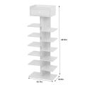 Amazing Gadget Shoe Rack 7-Tier Vertical with Top Cabinet. 