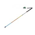 JUNGLEKING New 7075A Aluminum Alloy 5-section Hiking Pole Portable Folding and Telescopic Pole, for Mountain Climbing and Hiking. 