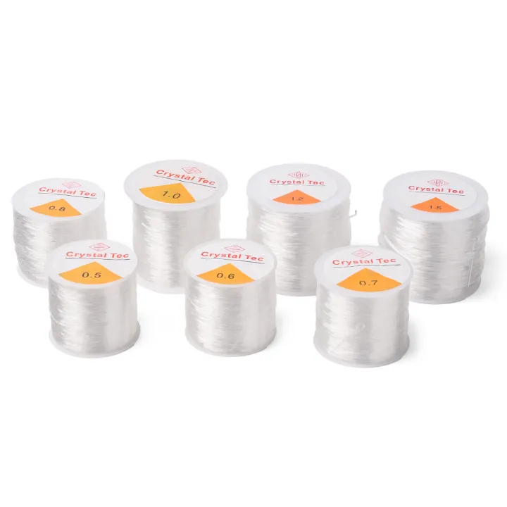 iYOE%200.5-1.5mm%20Elastic%20Cord%20String%20Transparent%20Elastic%20Thread%20For%20Jewelry%20Making%20Diy%20Bracelet%20Necklace%20Beaded%20Accessories%20-%20Image%203