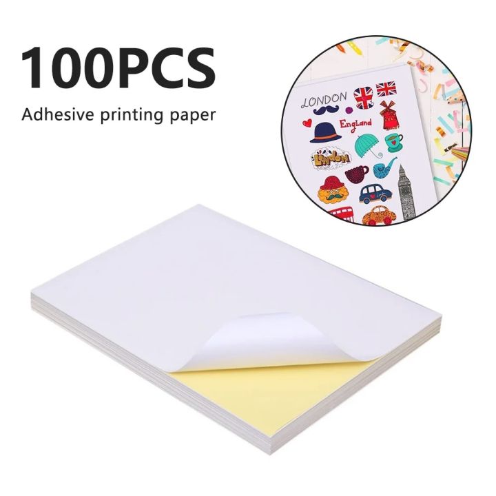 High Quality A4 sticker paper 100pcs | Daraz.lk