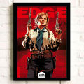 Popular Game Red Dead Redemption 2 Modern Art Home Wall Game Room Internet Cafe Wall Decoration Poster HD Ink Painting. 