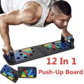 12 In 1 Foldable Multifunction Training Push Up Board | Portable & Foldable Push Up Board |Home Gym Equipment. 